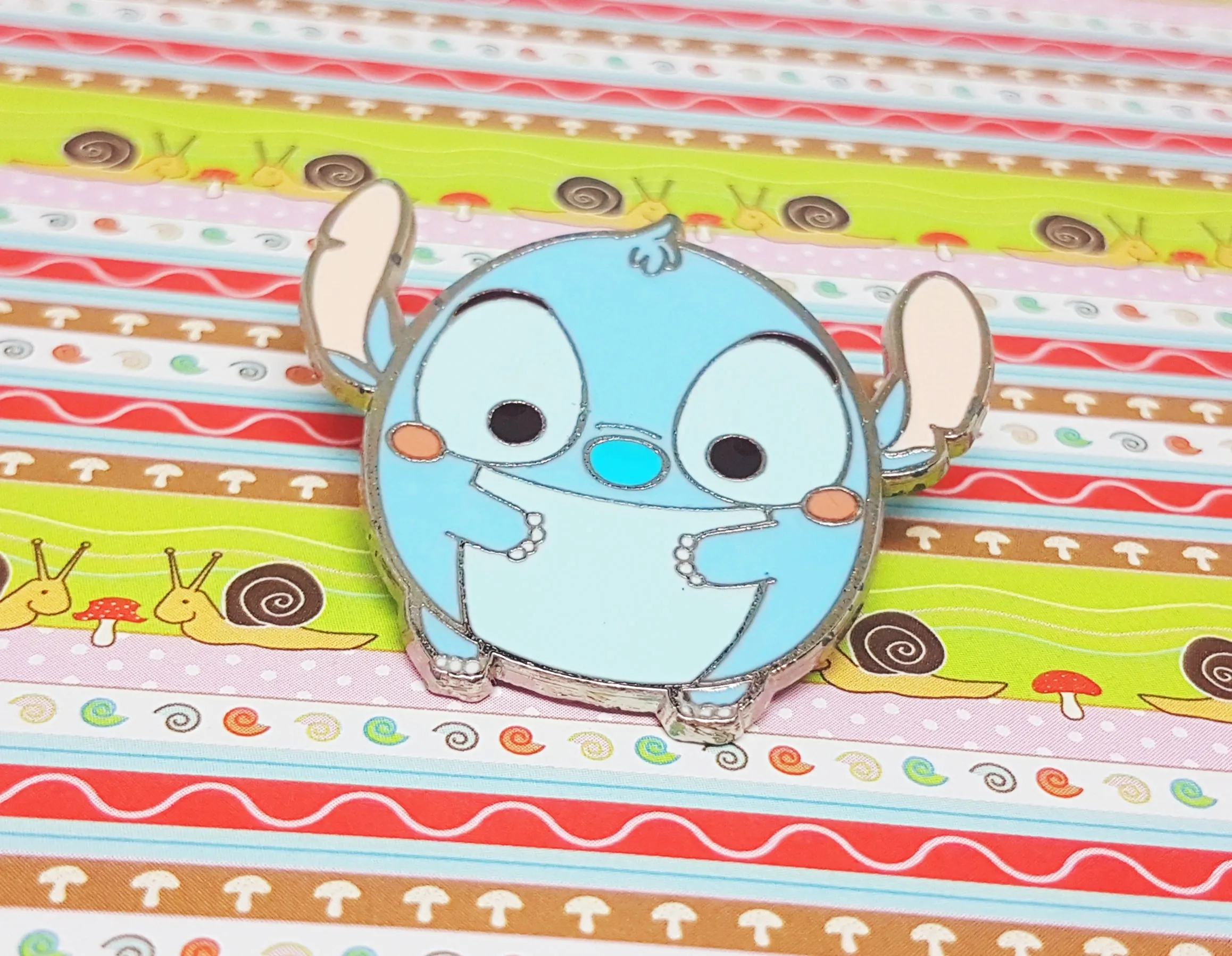 The Cutest Stitch Enamel Pin | Adorable Rare Disney Pin Trading