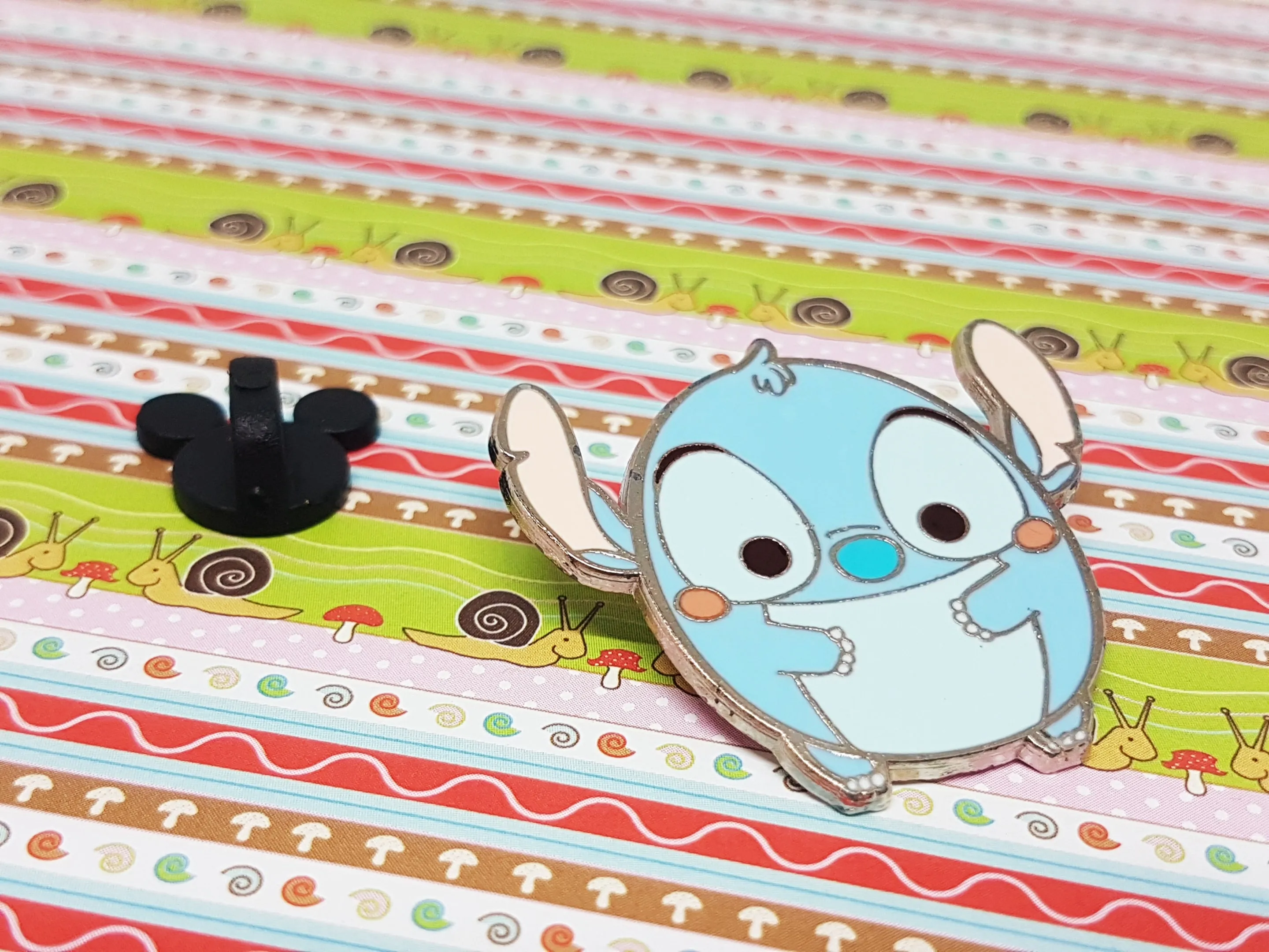 The Cutest Stitch Enamel Pin | Adorable Rare Disney Pin Trading