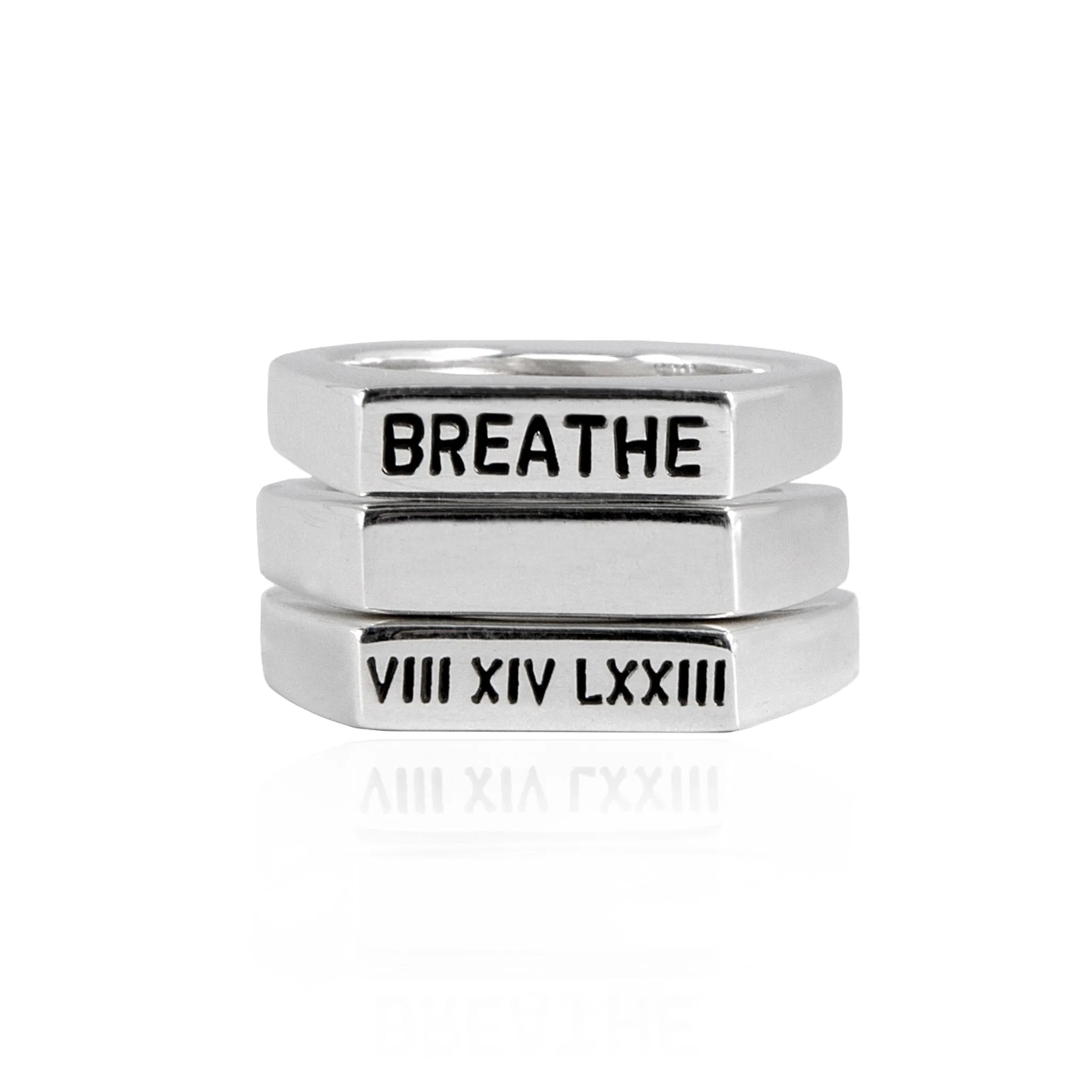 The Gen U Gratitude Bar - Sterling Silver
