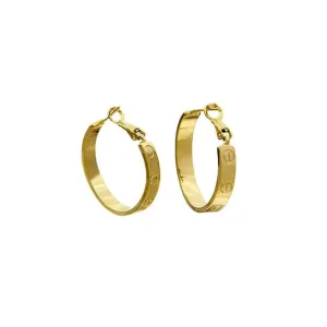 The Perfect Hoop Earrings - Gold