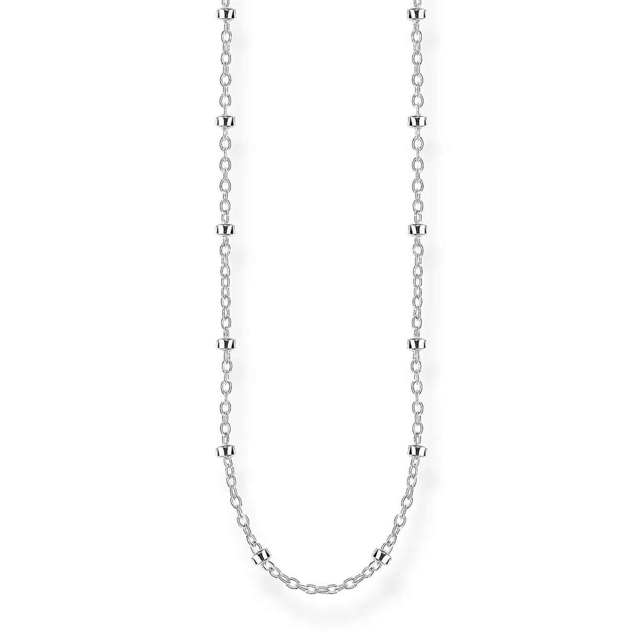 Thomas Sabo Silver Round Belcher Chain 50cm