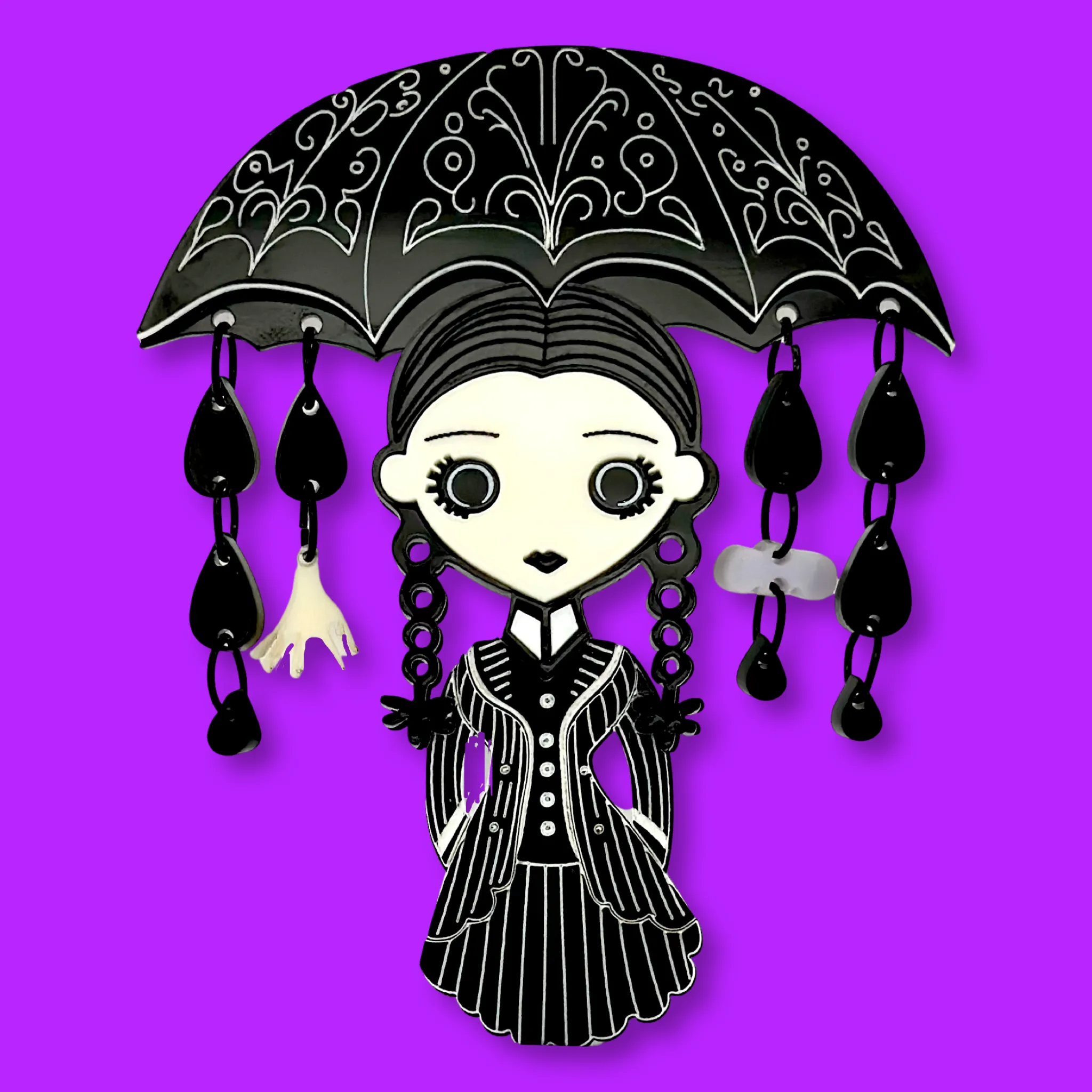 Thursday  - brooch