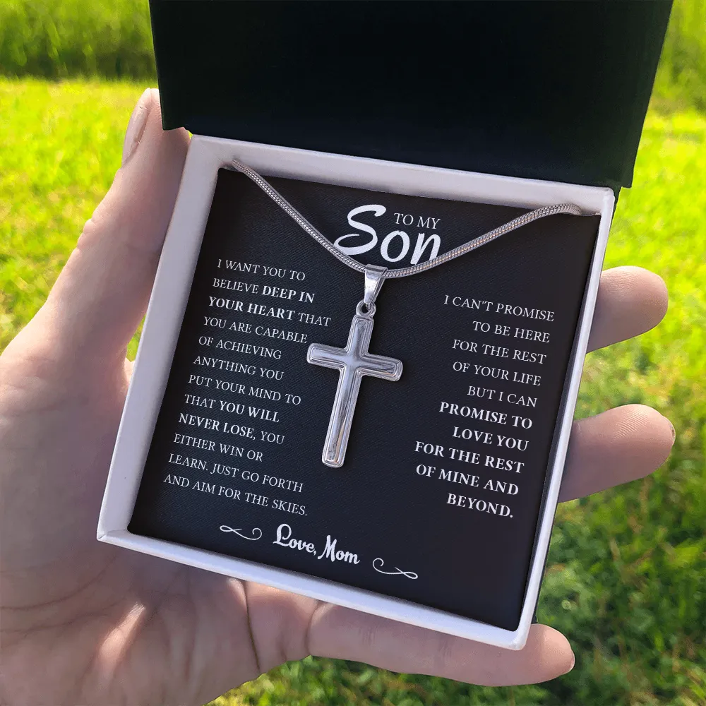 To My Son | Cross Necklace