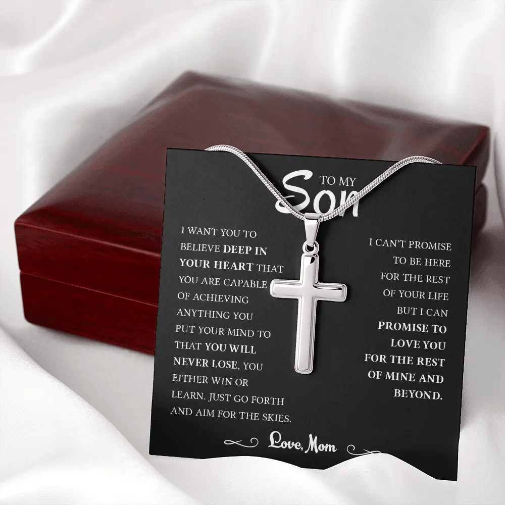 To My Son | Cross Necklace