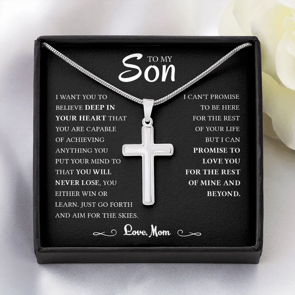 To My Son | Cross Necklace