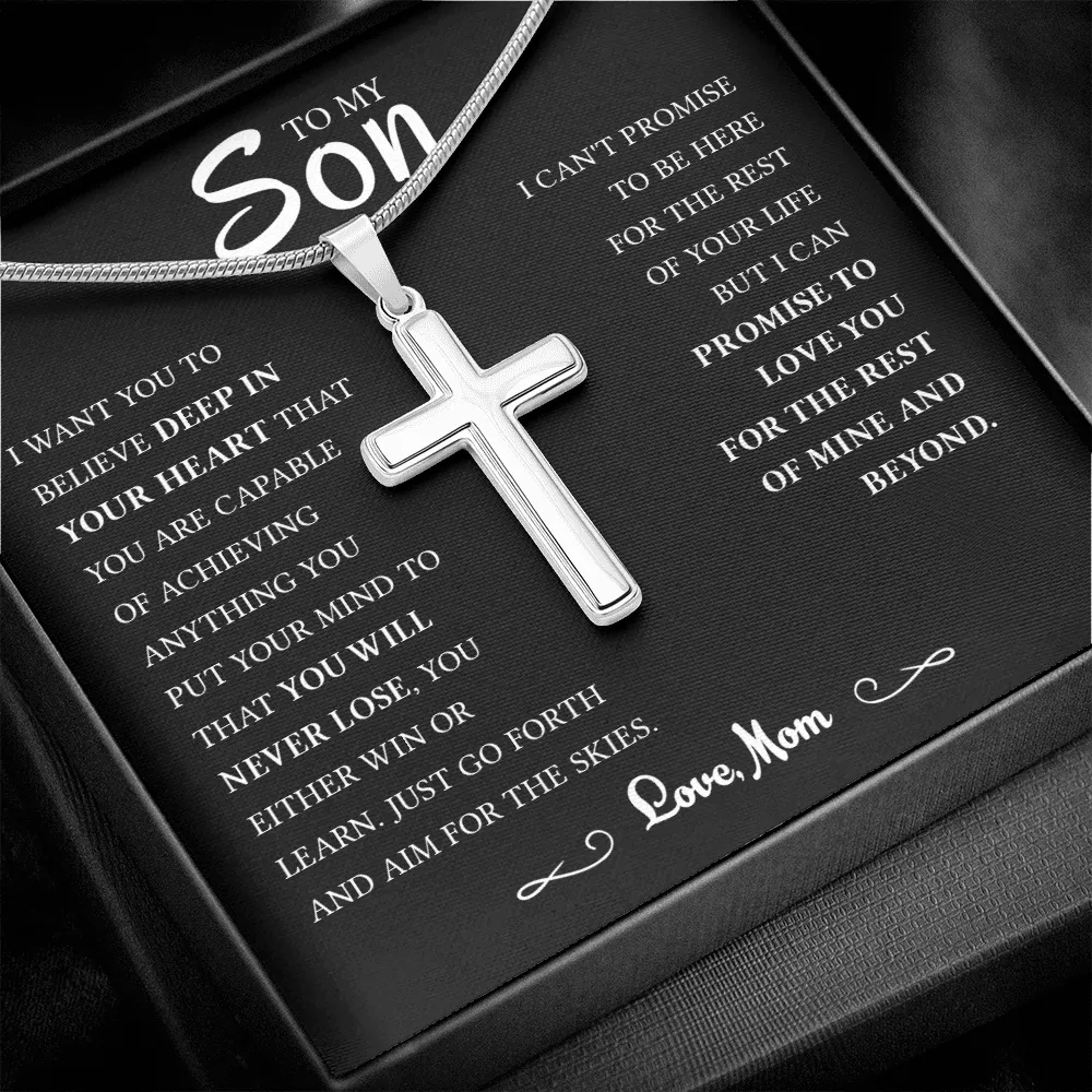 To My Son | Cross Necklace