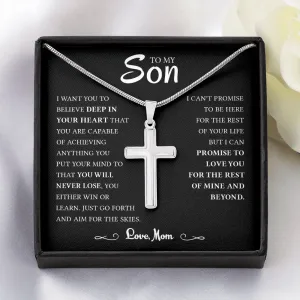 To My Son | Cross Necklace