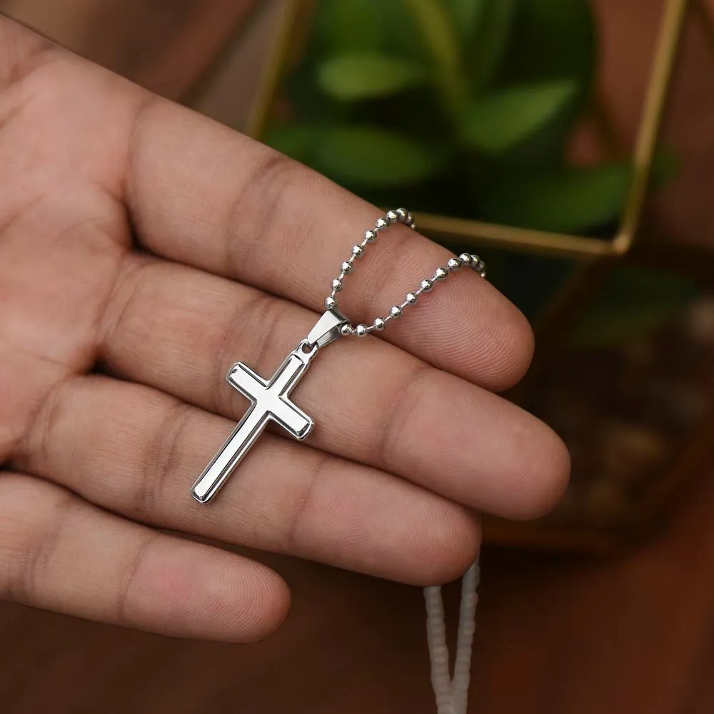 To Our Son-In-Law Gift on Wedding Day, Gift for Groom from Mother and Father In Law (Ball Chain)