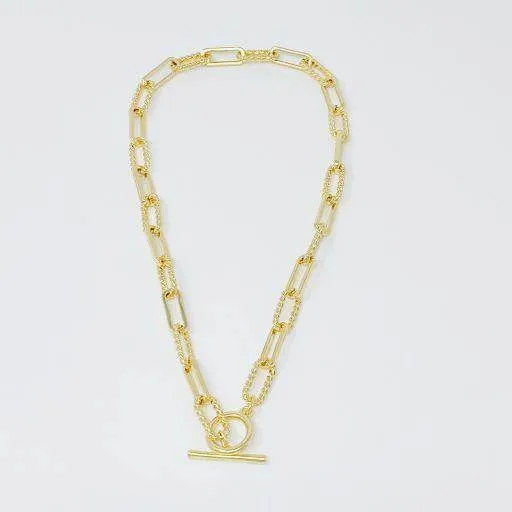 Toggle Chain Link Necklace