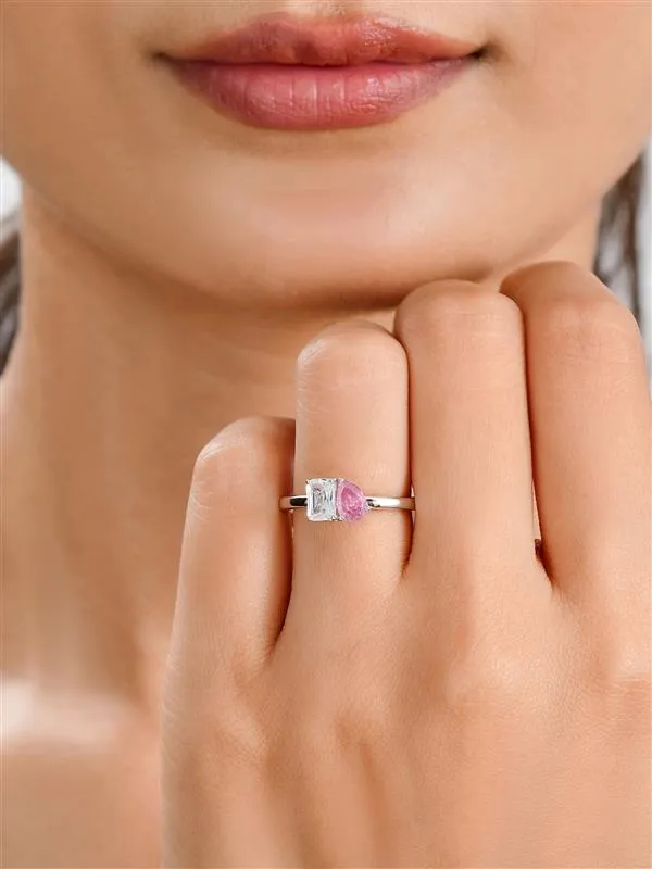 Toi Et Moi Blush Pink Ring