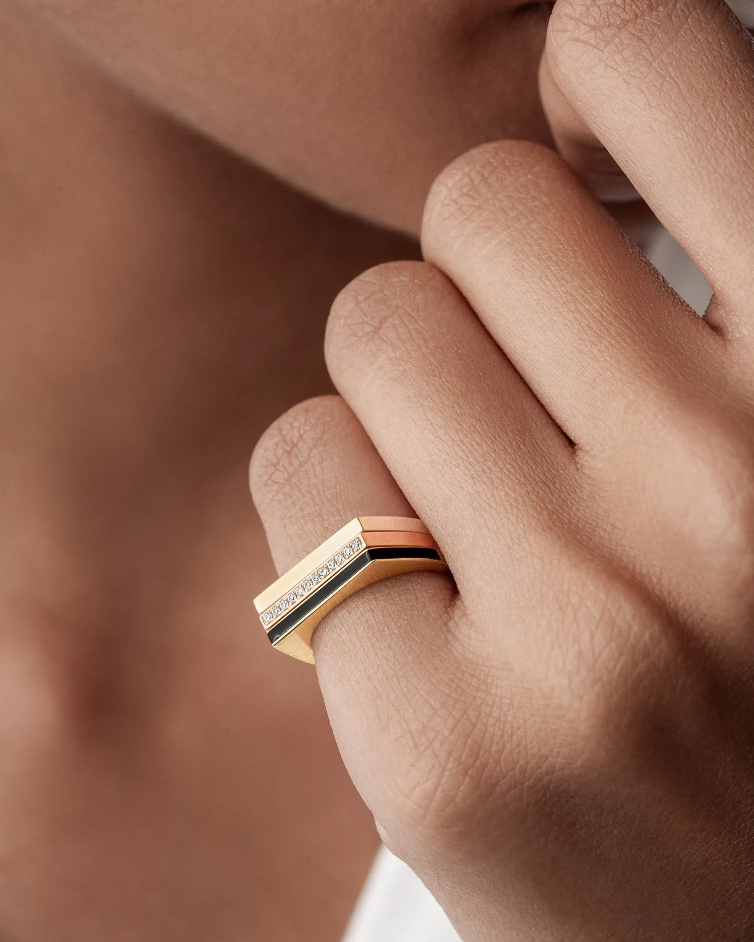 Trio Bar Ring