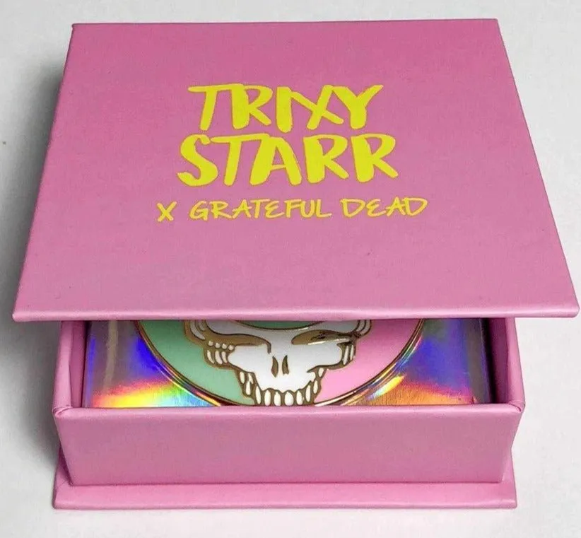 Trixy Starr x Grateful Dead Pastel Stealie Necklace