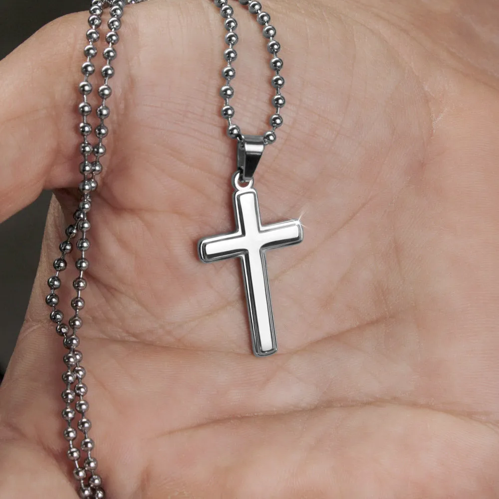 Trust in the Lord-Confirmation Cross Necklace