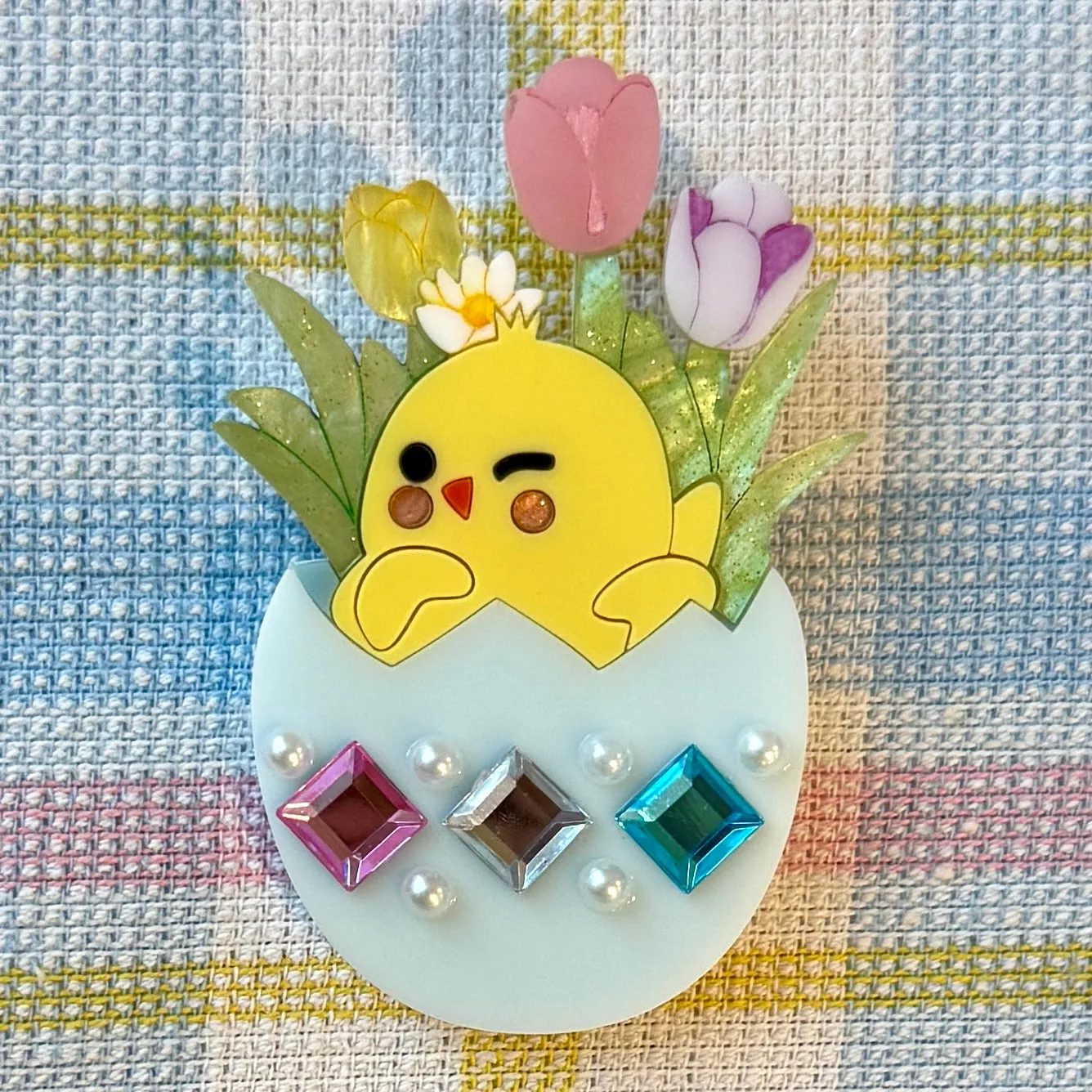 Tulip Tweet - Brooch - Set of 2