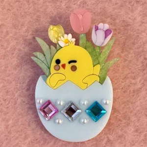 Tulip Tweet - Brooch - Set of 2