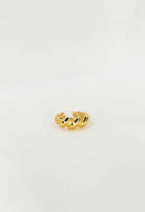 Twisted Spiral Ring
