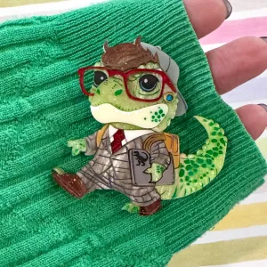Tyson the t-rex 🦖 - Brooch - Set of 2