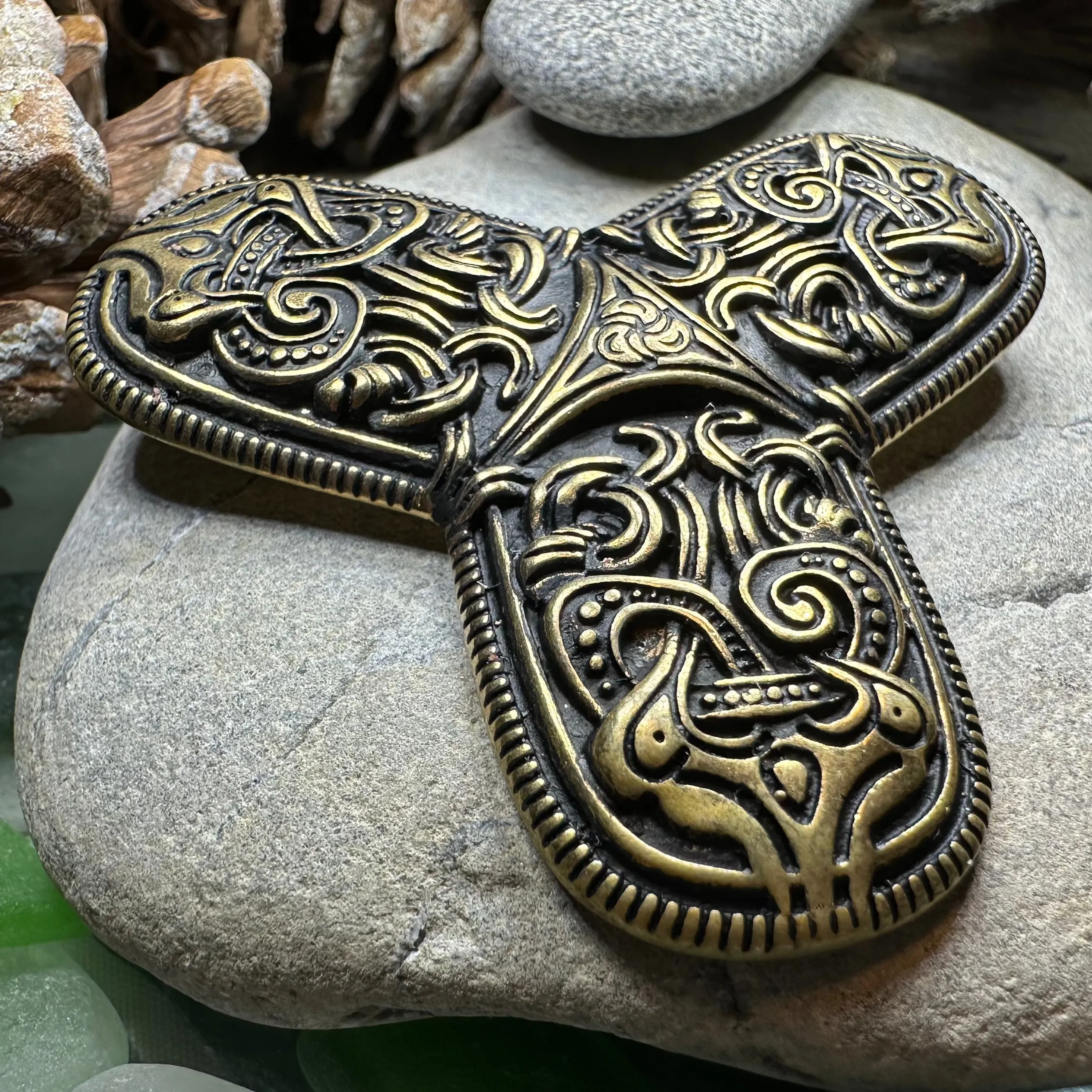 Upland Viking Trefoil Brooch