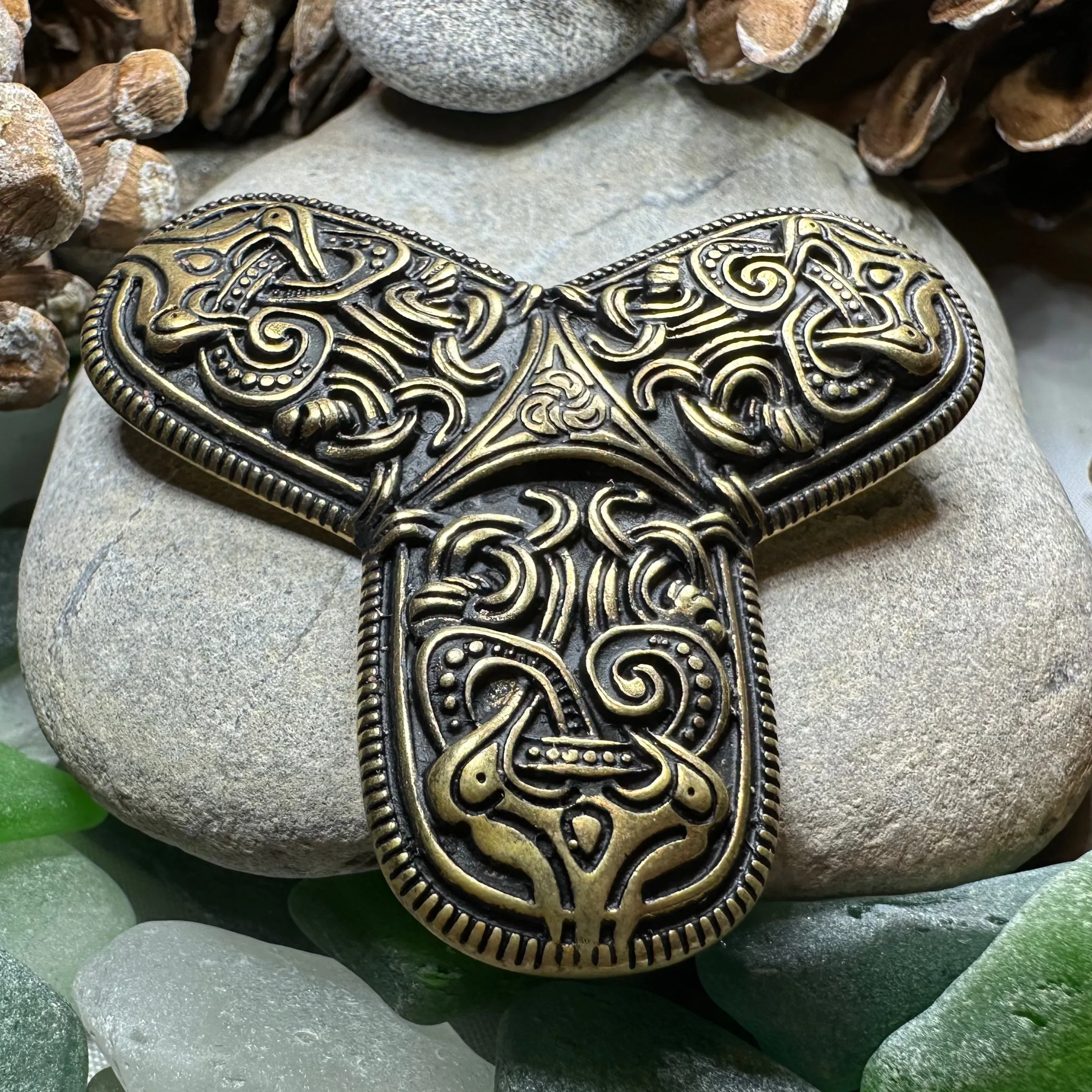 Upland Viking Trefoil Brooch