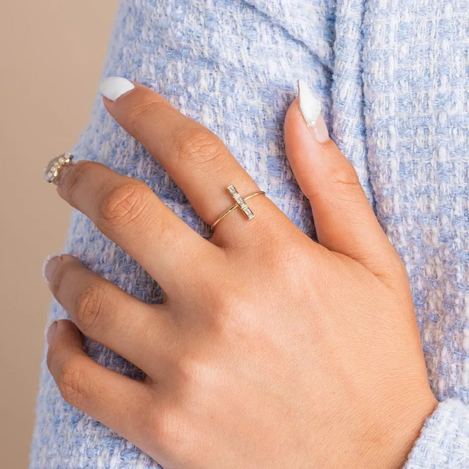 Vertical Bar Ring