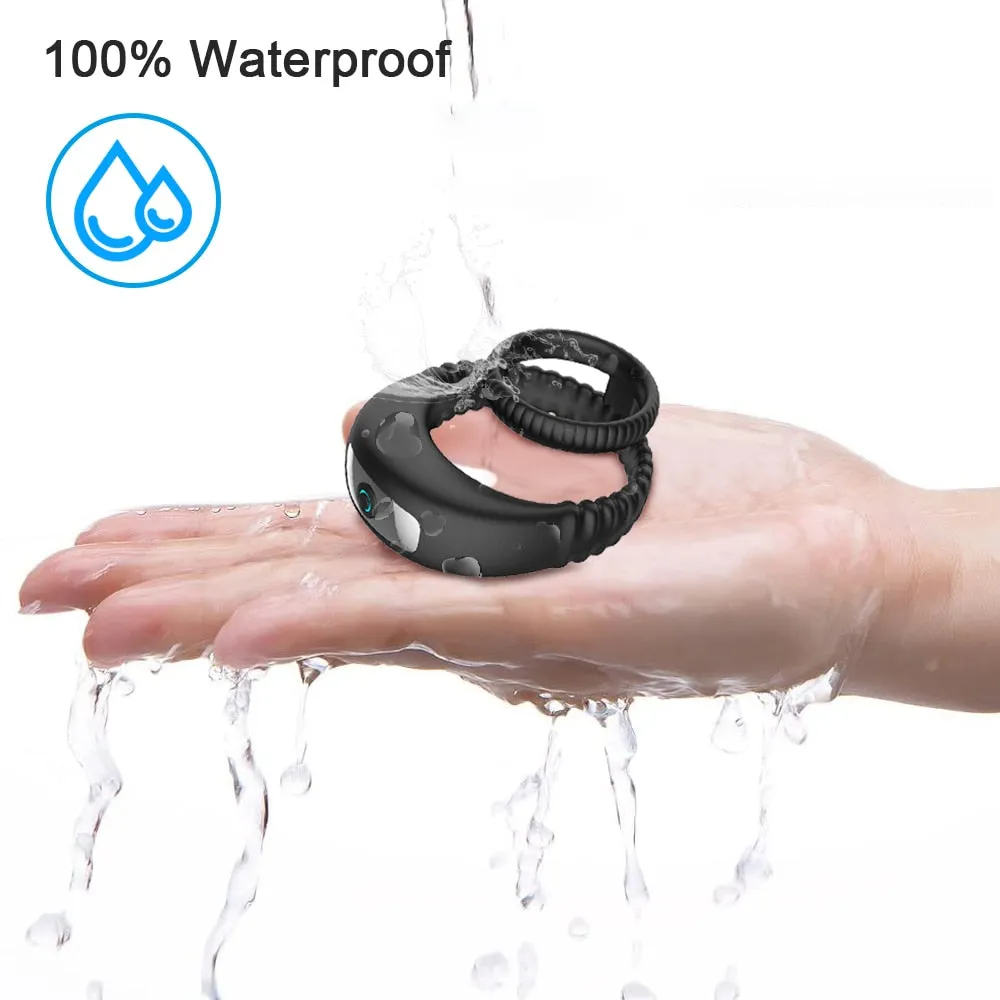 Vibrator Penis Cock Ring on for Men