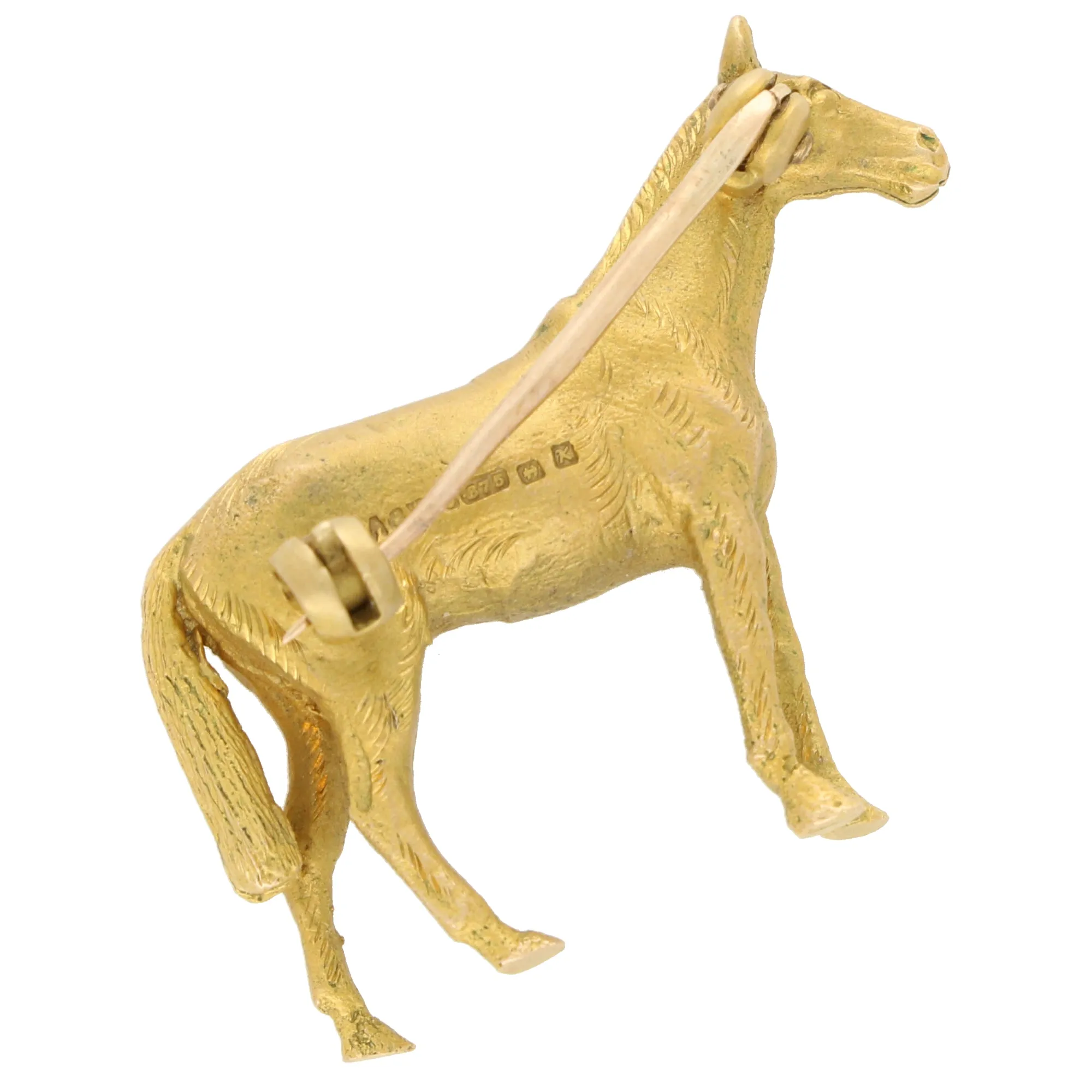 Vintage 1950's Horse Brooch
