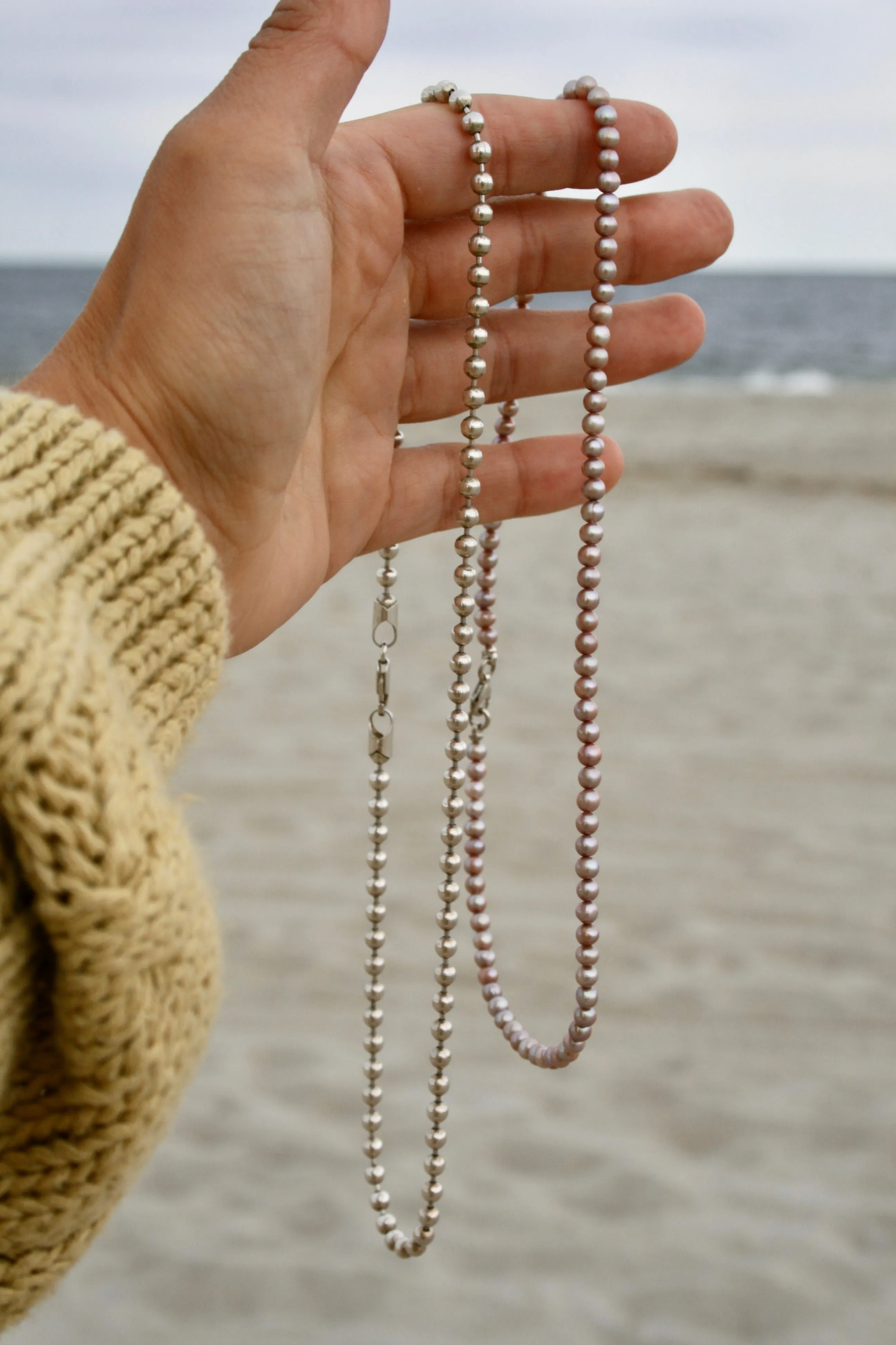 Vintage Ball Chain Necklace