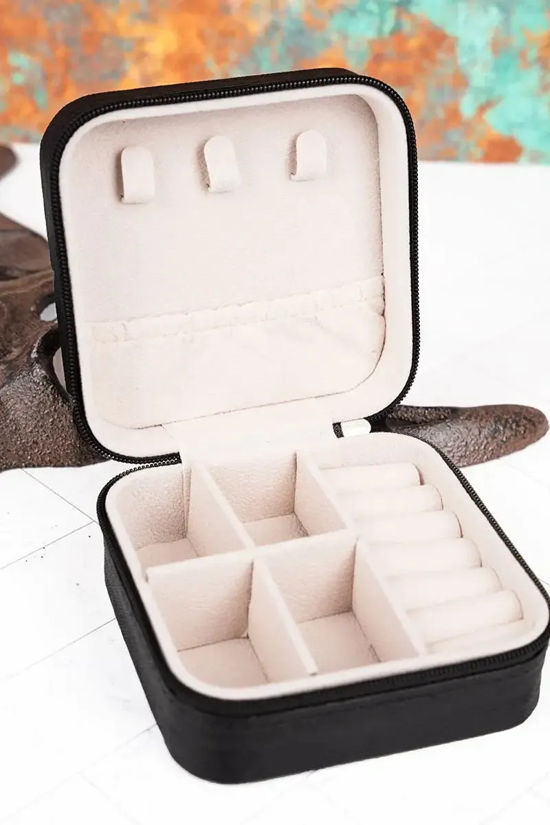 Western Mini Travel Jewelry Box
