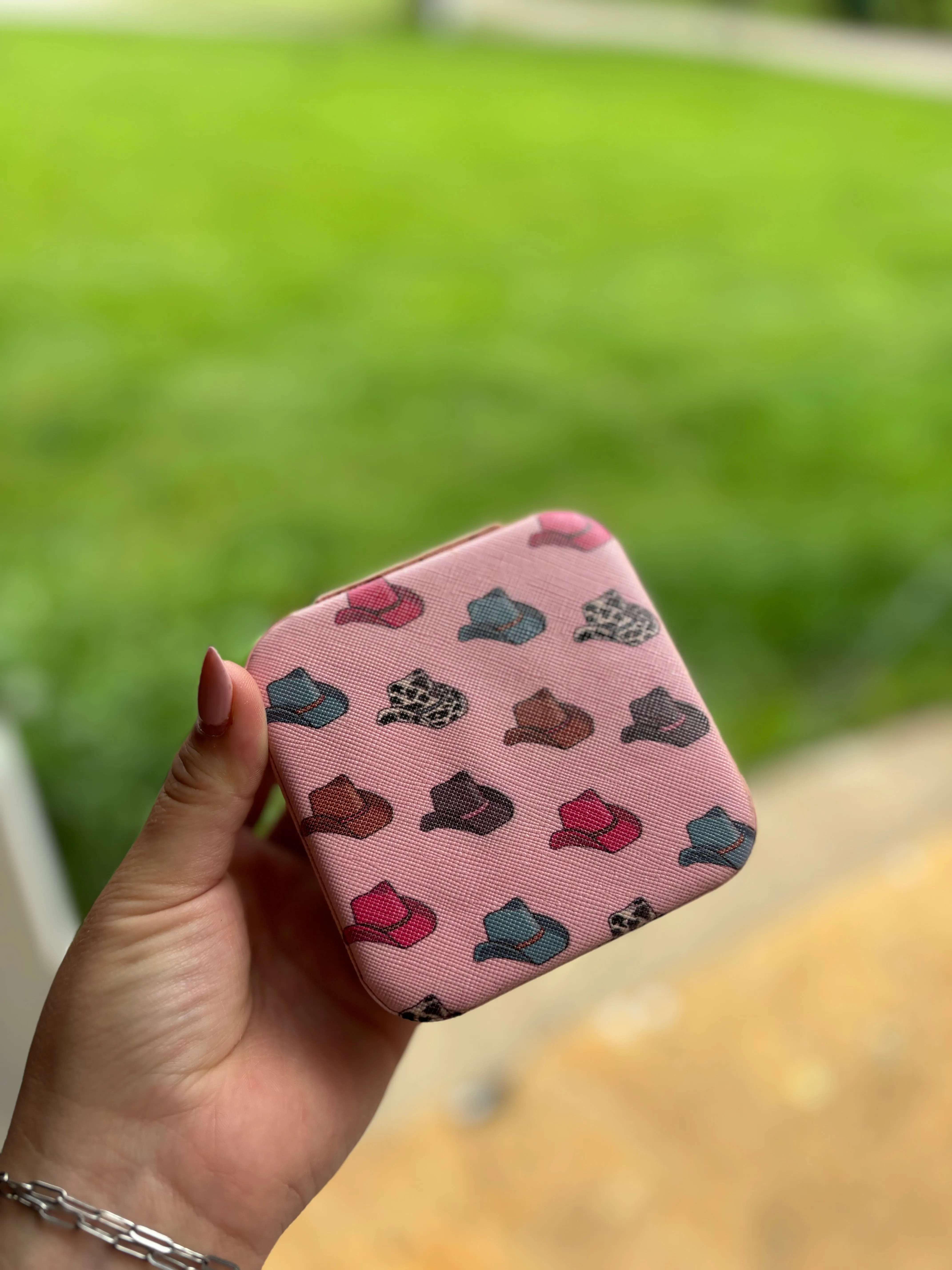 Western Mini Travel Jewelry Box