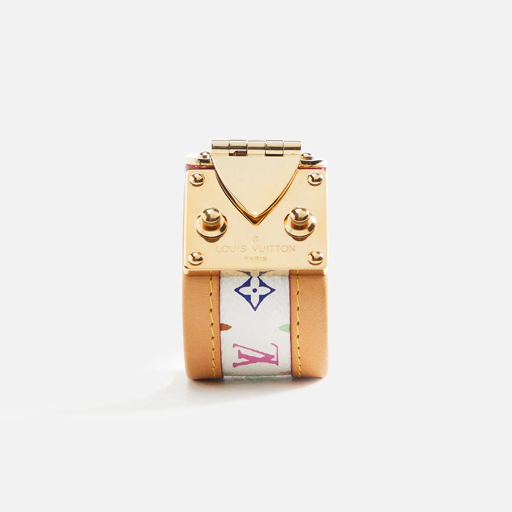WGACA Louis Vuitton Serrure Bracelet - White / Multi