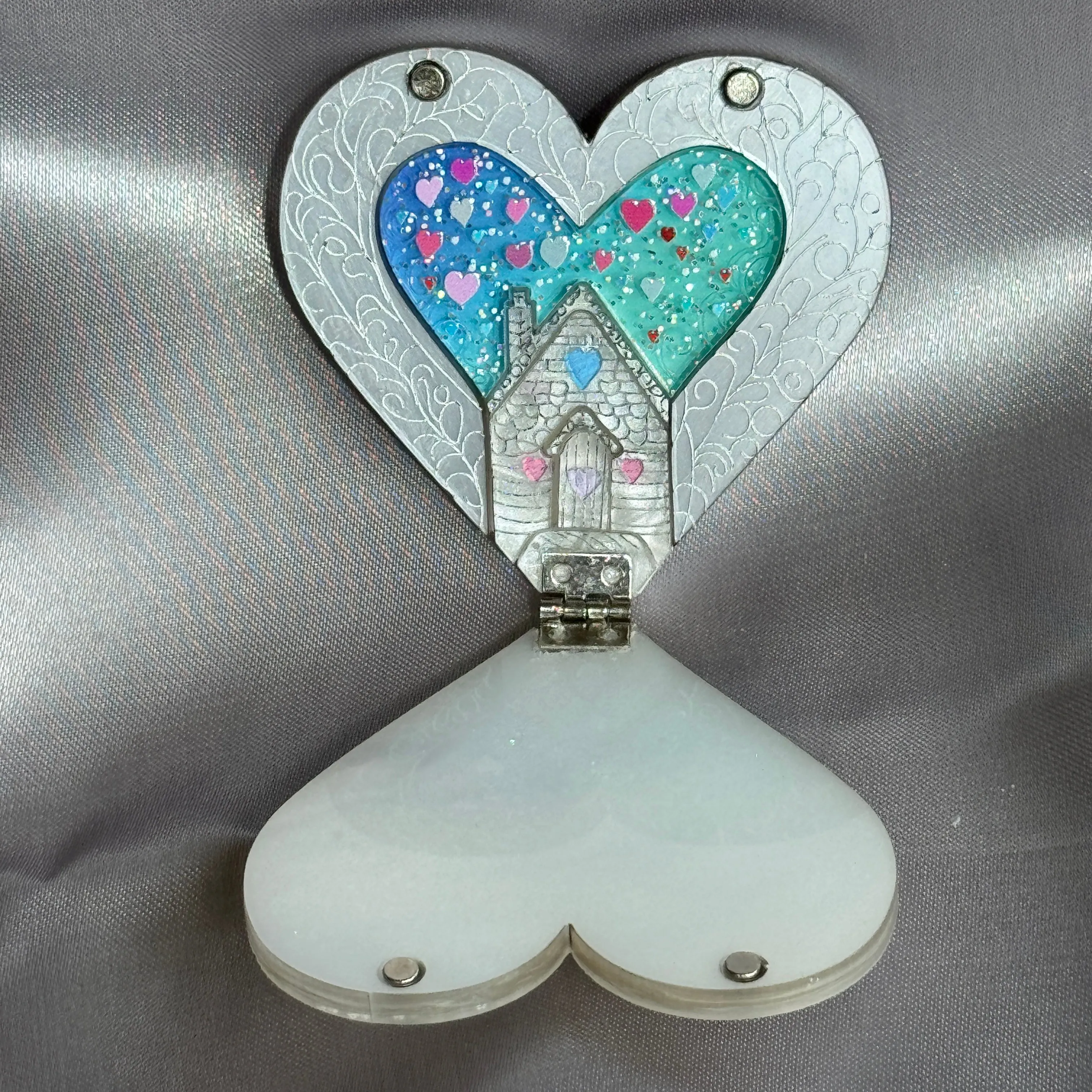 Wintersheart - Brooch - Set of 2