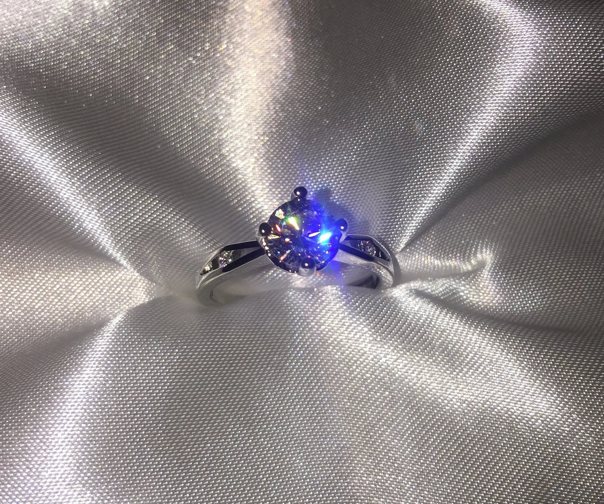 Womens Engagement Rings | Diamond Engagement Ring | Adjustable Wedding Ring | Resizable Ring | Engagement Ring Cheap | Love Ring
